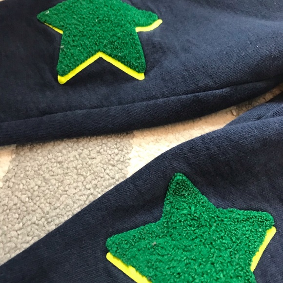 GUC Mini Boden since 3Y sweatpants w/ patch knees - Picture 3 of 6